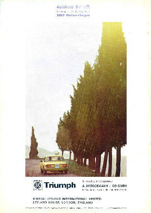 Triumph- Spitfire 1500 (R&uuml;ckseite)